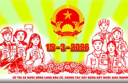 Cử tri cả nước đồng lòng bầu cử, chung tay xây dựng đất nước giàu mạnh