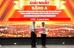 Thạch Hoàng Anh – chàng sinh viên trao “áo giáp” công nghệ cao cho nông sản Việt