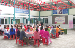 Phụ nữ phường Bình Thạnh ôn truyền thống 8/3, tìm hiểu ứng cử viên trước ngày bầu cử