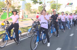 Sôi động chương trình đạp xe hữu nghị tại Lễ hội Việt – Nhật