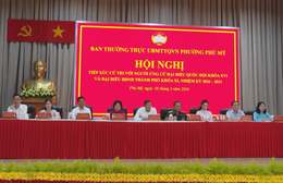 Ứng cử viên đại biểu Quốc hội và HĐND TP. Hồ Chí Minh: Cam kết giải quyết "điểm nóng" dân sinh từ cơ sở