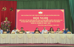 Cử tri phường An Phú và Bình Hòa gửi gắm niềm tin vào các ứng cử viên