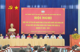 Ứng cử viên Đại biểu Quốc hội và HĐND TP. Hồ Chí Minh tiếp xúc cử tri, cam kết "lấy dân làm gốc"