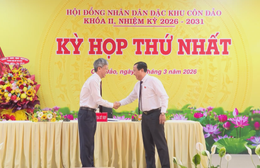 Đồng chí Lê Hoàng Hải giữ chức Chủ tịch HĐND đặc khu Côn Đảo