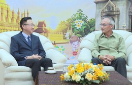 Lãnh đạo TP. Hồ Chí Minh chúc mừng Tết cổ truyền Lào