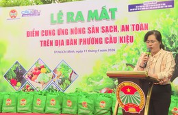 TP. Hồ Chí Minh ra mắt "Điểm cung ứng nông sản an toàn"
