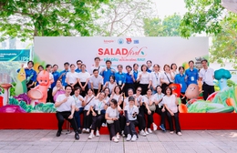 Salad First trở lại Hà Nội, lan tỏa thói quen ăn rau trong sinh viên y khoa