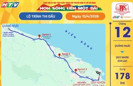 Đón theo dõi chặng 12 Cúp Truyền hình 2026: Quảng Ngãi - Gia Lai