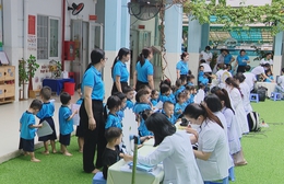 Tầm soát tim bẩm sinh, dinh dưỡng cho trẻ em vùng ven TP. Hồ Chí Minh