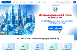 Sàn Giao dịch Công nghệ TP. Hồ Chí Minh: Đầu tàu kết nối, dẫn dắt thị trường khoa học – công nghệ liên vùng