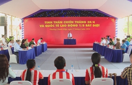 Lãnh đạo Đảng, nhà nước thăm, động viên công nhân lao động TP. Hồ Chí Minh