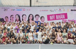 Sôi nổi giải Pickleball "Mỹ nhân đại chiến"