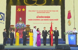 Dấu ấn 50 năm: Saigontourist Group vinh dự nhận Huân chương Lao động hạng Nhất