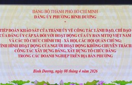 Ghi nhận nỗ lực đổi mới hệ thống chính trị tại phường Bình Dương