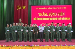 Lãnh đạo TP. Hồ Chí Minh thăm, động viên chiến sĩ mới đang thực hiện nghĩa vụ quân sự tại TP. Đồng Nai