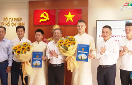Hai cầu thủ Ngô Đăng Khoa và Lê Giang Patrik chính thức nhận quốc tịch Việt Nam