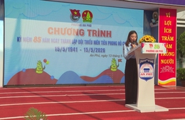 Thiếu nhi phường An Phú sôi nổi hoạt động hướng về truyền thống Đội