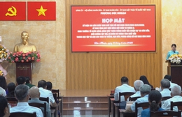 Phường Đức Nhuận trao Huy hiệu Đảng nhân kỷ niệm ngày sinh Bác