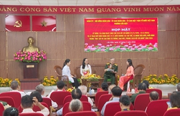 Phường Cầu Kiệu trao Huy hiệu Đảng và biểu dương các điển hình học tập, làm theo Bác