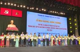 TP. Hồ Chí Minh tuyên dương 181 tập thể và 177 cá nhân tiêu biểu học tập và làm theo Bác