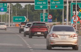 Sáng nay 24/5, chưa mở được nút giao Long Thành để đi vào cao tốc Biên Hòa - Vũng Tàu