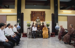 Lãnh đạo TP.HCM thăm, chúc mừng Đại lễ Phật đản Phật lịch 2570 – Dương lịch 2026