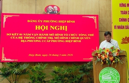 Phường Hiệp Bình chuyển biến tích cực sau thực hiện chính quyền 2 cấp