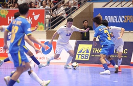 Vòng 5 giải futsal Vô địch Quốc gia 2026: Thái Sơn Bắc chiếm đỉnh bảng, Sahako áp sát ngôi đầu