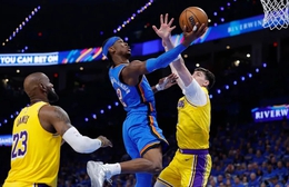 Trực tiếp NBA Play-Offs: Lakers - OKC (Game 2)