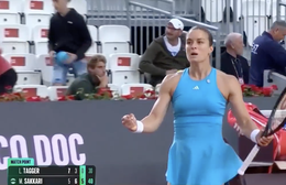 Maria Sakkari ngược dòng vào vòng hai Italian Open