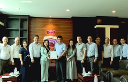 Lãnh đạo thăm, chúc mừng HTV nhân kỷ niệm 101 năm Ngày Báo chí Cách mạng Việt nam