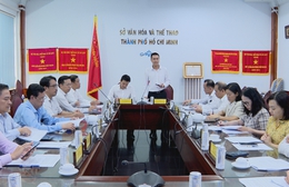 Ban Tuyên giáo và Dân vận Thành ủy TP. Hồ Chí Minh khảo sát kết quả thực hiện các chủ trương phát triển thể dục thể thao