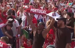Hàng ngàn cổ động viên Bồ Đào Nha vỡ òa với kỷ lục của Cristiano Ronaldo