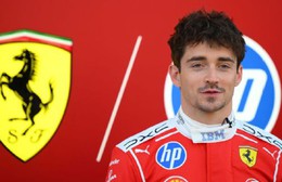 Tay đua F1 Charles Leclerc tiếp tục gắn bó với Ferrari
