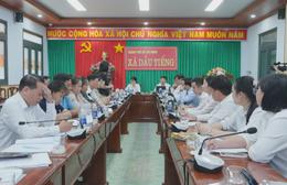 Khảo sát thực tế công tác bảo đảm nhân lực y tế tuyến xã
