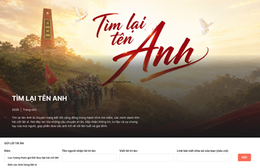 Gửi niềm tri ân - đồng hành cùng hành trình "Tìm Lại Tên Anh"