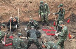 Hôm nay 28/7, quy tập thêm 19 bộ hài cốt liệt sĩ tại Công viên Lê Thị Riêng, nâng tổng số lên 144