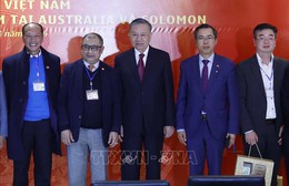 Tổng Bí thư, Chủ tịch nước Tô Lâm gặp gỡ cộng đồng người Việt Nam tại Australia và Solomon