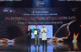 BUYO được xướng tên ở hạng mục "Dấu ấn Thương hiệu Việt hướng đến Tăng trưởng xanh" của Made by Vietnam 2026