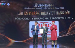 SATRA tự hào đón nhận "Dấu ấn Thương hiệu Việt hàng đầu" tại Made by Vietnam 2026