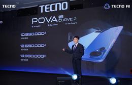 TECNO POVA Curve 2 5G ra mắt tại Việt Nam: Pin 8.000mAh và thiết kế siêu mỏng