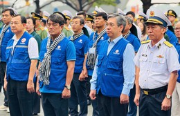 Đoàn đại biểu TP. Hồ Chí Minh lên đường thăm các đảo Tây Nam
