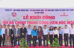 Thêm không gian xanh, nâng tầm chất lượng sinh hoạt tại Công viên Hóc Môn