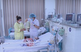 Bệnh nhi hô hấp nhập viện tăng gần 45%