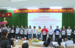 203 học viên hoàn thành lớp bồi dưỡng nghiệp vụ công tác Đảng năm 2026