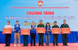 Ấm áp nghĩa tình TP. Hồ Chí Minh dành cho lực lượng làm nhiệm vụ tại Côn Đảo