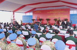 Lực lượng giữ gìn hòa bình Việt Nam sẵn sàng lên đường thực hiện sứ mệnh Liên hợp quốc