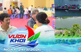 Hoàn thành giải phóng mặt bằng đường ven sông Sài Gòn trong năm 2026 | Vươn Khơi - Ngày 24/9/2026