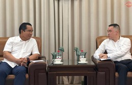 Chủ tịch UBND TP. Hồ Chí Minh Nguyễn Văn Được thăm Tổng Lãnh sự quán Việt Nam tại Thượng Hải, Trung Quốc