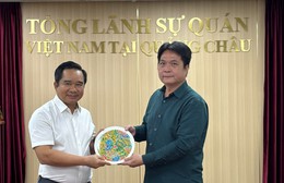 Chủ tịch UBND TP. Hồ Chí Minh Nguyễn Văn Được thăm Tổng Lãnh sự quán Việt Nam tại Quảng Châu, Trung Quốc